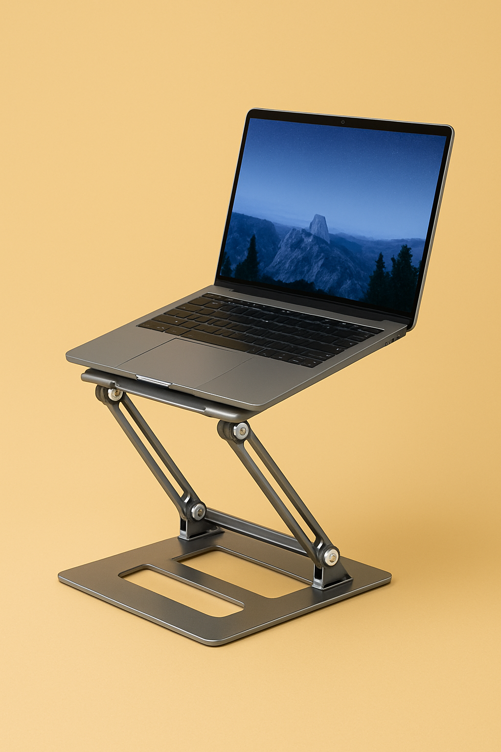 Metal Laptop Stand Office Adjustable Lift Table